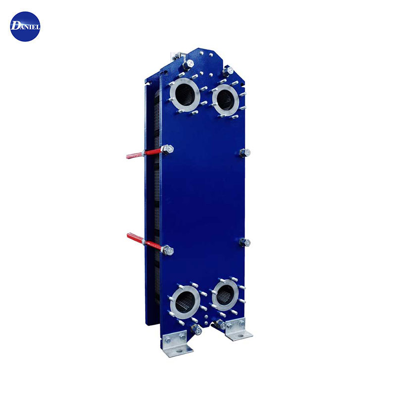 Gasket Üzgüçülük Hovuzu Dəniz Suyu Paslanmayan Polad Titan Üzgüçülük Avadanlığı Plakalı İstilik dəyişdiriciləri